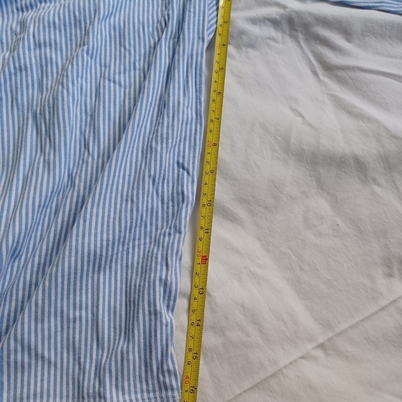 Ralph Lauren Blue White Striped 100% Cotton Kids/Youth Pajama Set Sz S Heritage - Picture 11 of 11